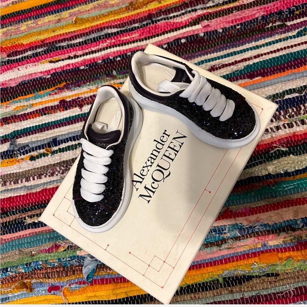 Alexander McQueen Black Sneakers Classic Design